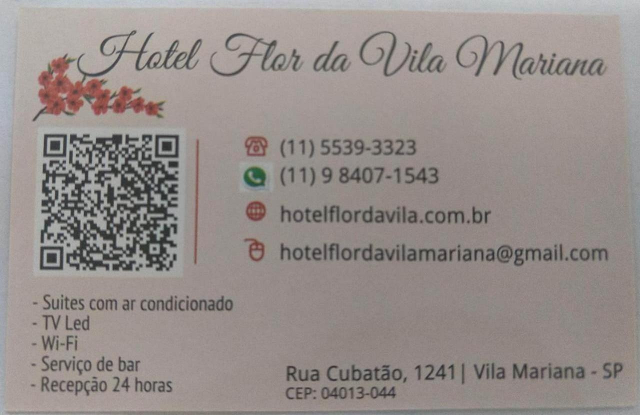 Hotel Flor Da Vila Mariana São Paulo Exterior photo